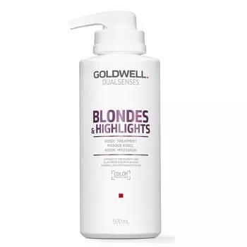 Интенсивный уход за 60 секунд для осветленных волос Blondes &amp; Highlights 60sec Treatment (06123, 500 мл)