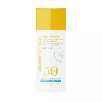 Эмульсия солнцезащитная антивозрастная для лица SPF 50 с тоном TE Sun Anti-Ageing Protective Fluid Tint SPF 50
