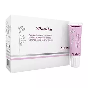 Энергетическая сыворотка против выпадения волос Balance Scalp Energy Serum Ollin BioNika