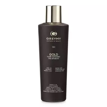 Кератиновый крем для выпрямления с частицами золота Gold Hair Keratin Treatment (50233, 100 мл)