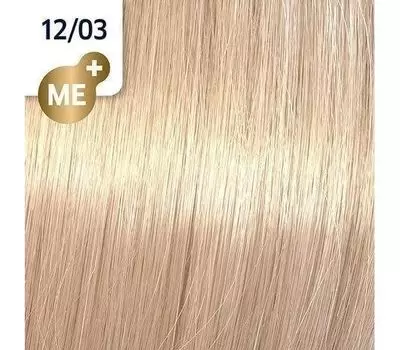 Koleston Perfect NEW - Обновленная стойкая крем-краска (81650943, 12/03, чайная роза, 60 мл, Базовые тона)