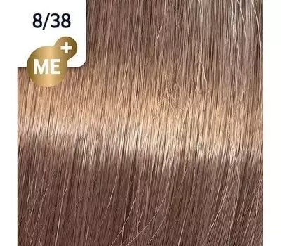 Koleston Perfect NEW - Обновленная стойкая крем-краска (81650844, 8/38, Золотая умбра, 60 мл, Базовые тона)