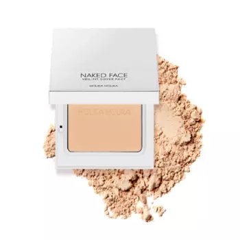 Компактная пудра для лица Naked Face Veil-Fit Cover Pact (20014495, 02, Натурально-бежевый, 12 г)
