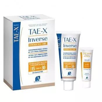 Комплект солнцезащитных кремов для кожи с витилиго Tae-X Inverse