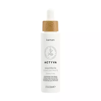 Концентрированное средство для жирной кожи головы Actyva Equilibrio Concentrate Velian