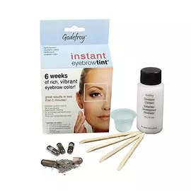 Краска-хна для бровей Светло-коричневая Eyebrow Tint Light Brown (505, 15 капсул)