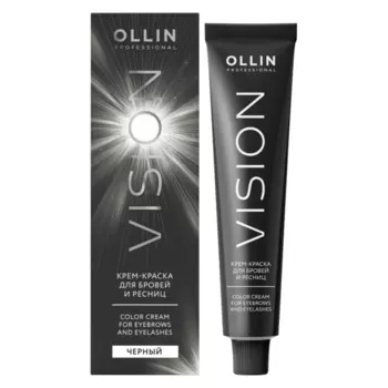 Крем-краска для бровей и ресниц Vision (772420, 06, черный, 20 мл)