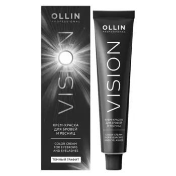 Крем-краска для бровей и ресниц Vision (772482, 04, темный графит, 20 мл)