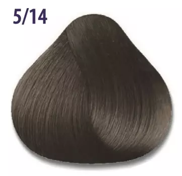 Крем краска с витамином С, кашемиром и алоэ вера Crema Colorante Vit C (60 мл) (КД21005, 5/14, светло-коричневый сандре бежевый, 60 мл)