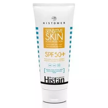 Крем солнцезащитный для чувствительной кожи Histan Sensitive Skin Active Protection SPF 50+