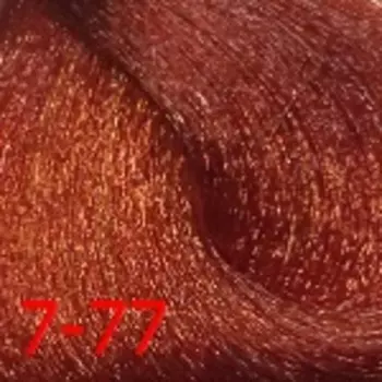 Крем краска с витамином С, кашемиром и алоэ вера Crema Colorante Vit C (100 мл) (КД19299, 7/77, средне-русый медный экстра, 100 мл, Базовые оттенки)