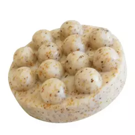 Круглое мыло-эксфолиант на водорослях Savon exfoliant aux algues