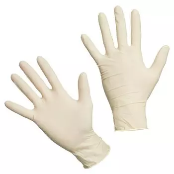 Латексные слегка опудренные перчатки M