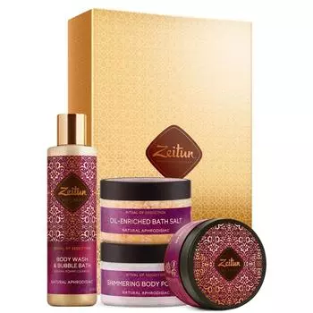 Лимитированный подарочный набор SPA-ритуал соблазна с натуральными афродизиаками