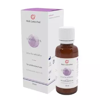 Лосьон для поверхностного и срединного химического пилинга TCApeel 15% (341248, 30 мл)