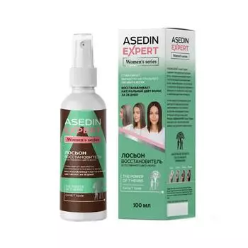 Лосьон-восстановитель естественного цвета волос Сила 7 трав для женщин (100 мл)