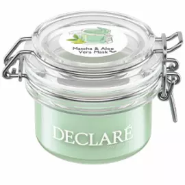 Маска-антистресс с зеленым чаем матча и алоэ вера