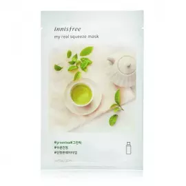 Маска для лица It's real squeeze mask Green Tea