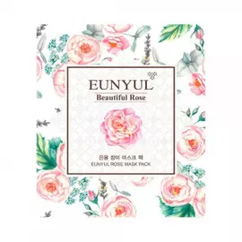 Маска для лица с экстрактом розы Eunyul