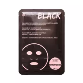 Маска с эффектом отдохнувшего сияющего лица Radiant Transformation Black Charcoal Mask (T_TR_38, 8*30 мл)