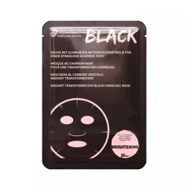 Маска с эффектом отдохнувшего сияющего лица Radiant Transformation Black Charcoal Mask (T_TR_37, 30 мл)