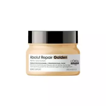 Маска с золотой текстурой для восстановления волос Serie Expert Absolut Repair Golden (5327/5310, 250 мл)
