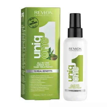 Маска-спрей несмываемая Зеленый Чай Uniq One