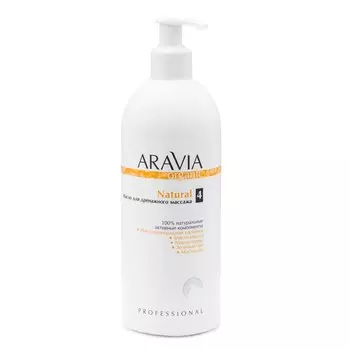 Масло для дренажного массажа Natural (7035, 500 мл)