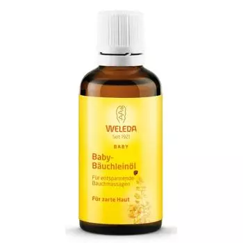 Масло для массажа животика младенцев