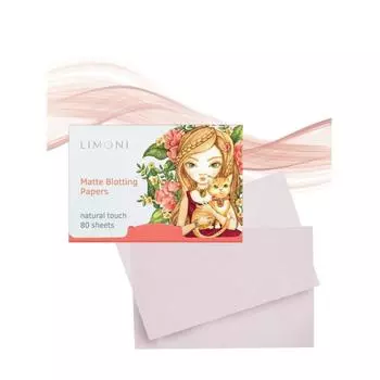 Матирующие салфетки для лица Matte Blotting Papers Pink