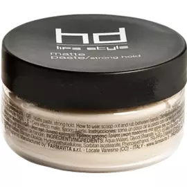 Матовая паста для моделирования прически сильной фиксации Hd Matte Paste