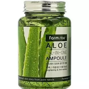 Многофункциональное ампульное средство с экстрактом алоэ FarmStay