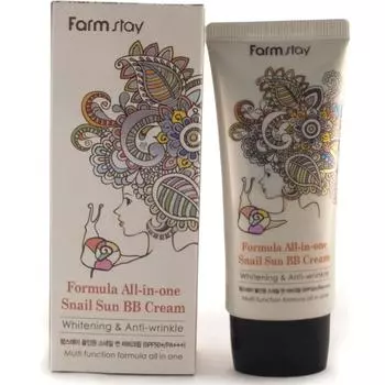 Многофункциональный ББ крем с экстрактом улитки SPF50+/PA+++