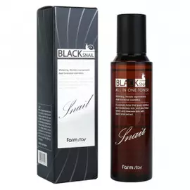 Многофункциональный тонер с муцином черной улитки Black Snail All In One Toner