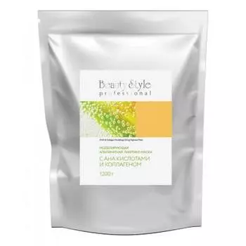 Моделирующая альгинатная лифтинг-маска с АНА кислотами и коллагеном (1200 г)