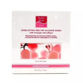 Моделирующая альгинатная лифтинг-маска с красным виноградом и коллагеном