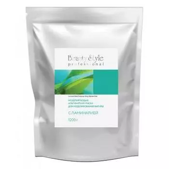 Моделирующая альгинатная маска для моделирования фигуры с ламинарией