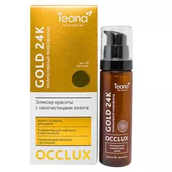 Молекулярный микрофлюид Эликсир красоты с чистым коллоидным золотом Gold 24K