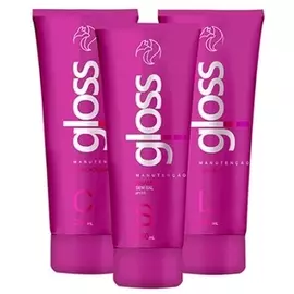Набор для продления эффекта кератинового выпрямления Gloss