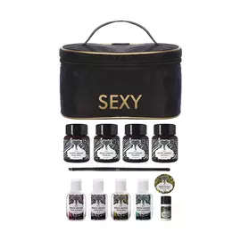 Набор хны для бровей в косметичке