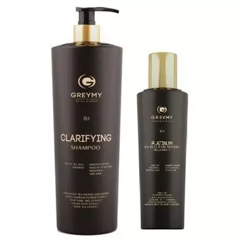 Набор Platinum Express Hair Keratin Treatment and Clarifying Shampoo