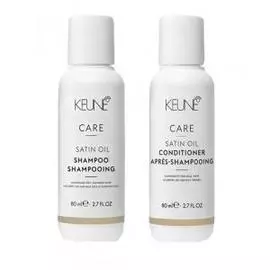 Набор Шелковый уход Care Line Satin Oil mini