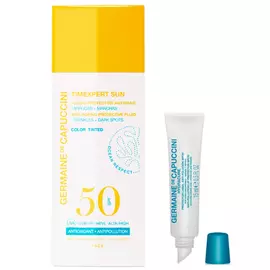 Набор TE Sun солнцезащитный антивозрастной для лица и губ SPF50 с тоном