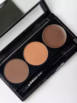 Набор теней для бровей Eyebrowns Brow Palette (EBN02, 02, Тепло-коричневый, 3,9 г)
