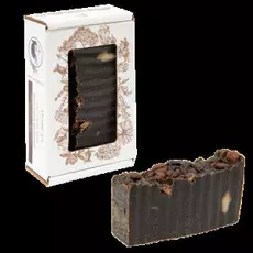 Натуральное твердое кофейное мыло-скраб