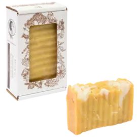 Натуральное твердое мыло для душа Медовая мелисса