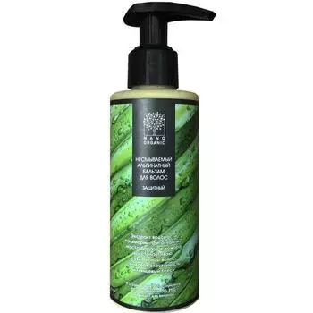 Несмываемый альгинатный бальзам для волос защитный