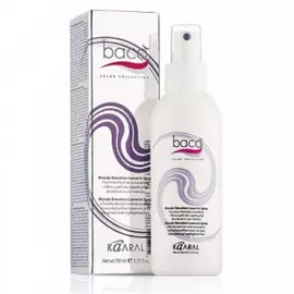 Несмываемый спрей-блеск для светлых, седых и желтых волос Baco color collection-blonde elevation leave in spray (1075, 150 мл)