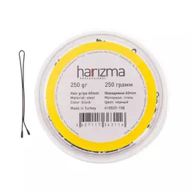 Невидимки 60 мм прямые черные