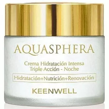 Ночной интенсивно увлажняющий крем тройного действия Aquasphera